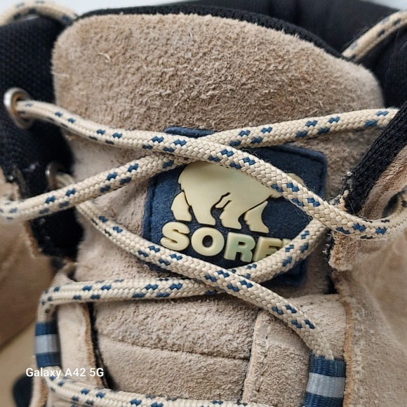 Sorel‎ Men\'s Waterproof Suede Winter Boots Tan Size 9.5 NM4253271 main image 6